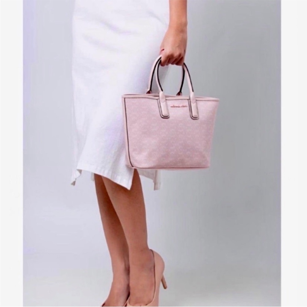 Michael Kors Jodie m MK Logo Blush Pink Tote NWT